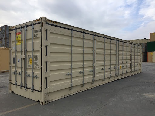 Buy 40ft Open Side Shipping Containers Online - Standard 40ft Full Side Access Container