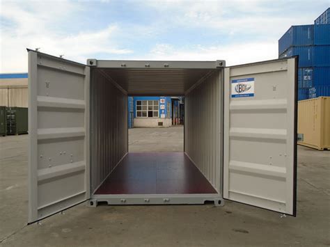 Buy 20ft Double Door Shipping Containers For Sale - Standard 20ft Tunnel Container