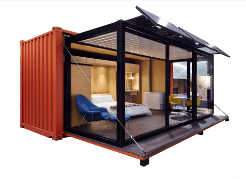 Buy 20ft High Cube Expandable Container Houses