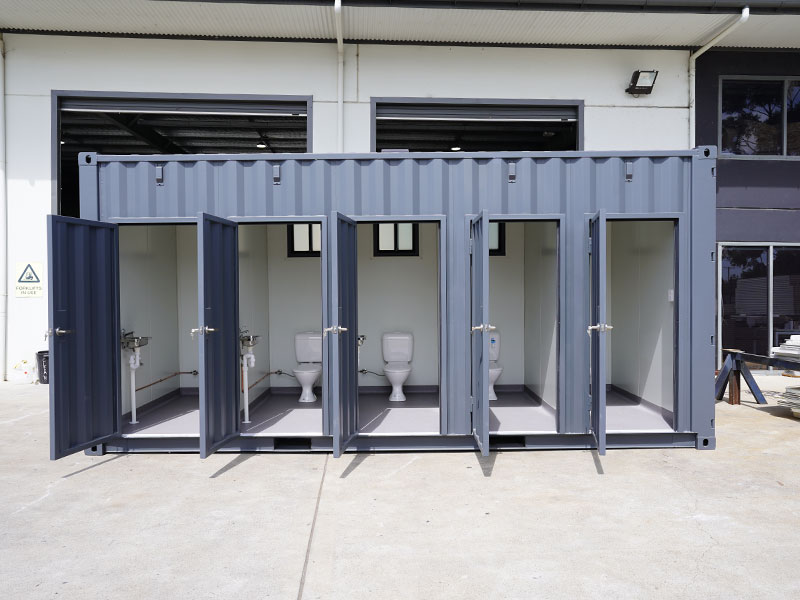 Buy 20ft Shipping Container Toilets Online - 20ft Container Toilets for ...
