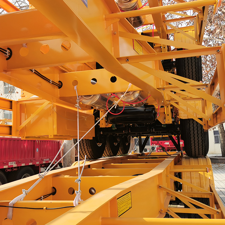 Buy 40ft 3 Axle Container Chassis Online - 40ft 3 Axle Container ...